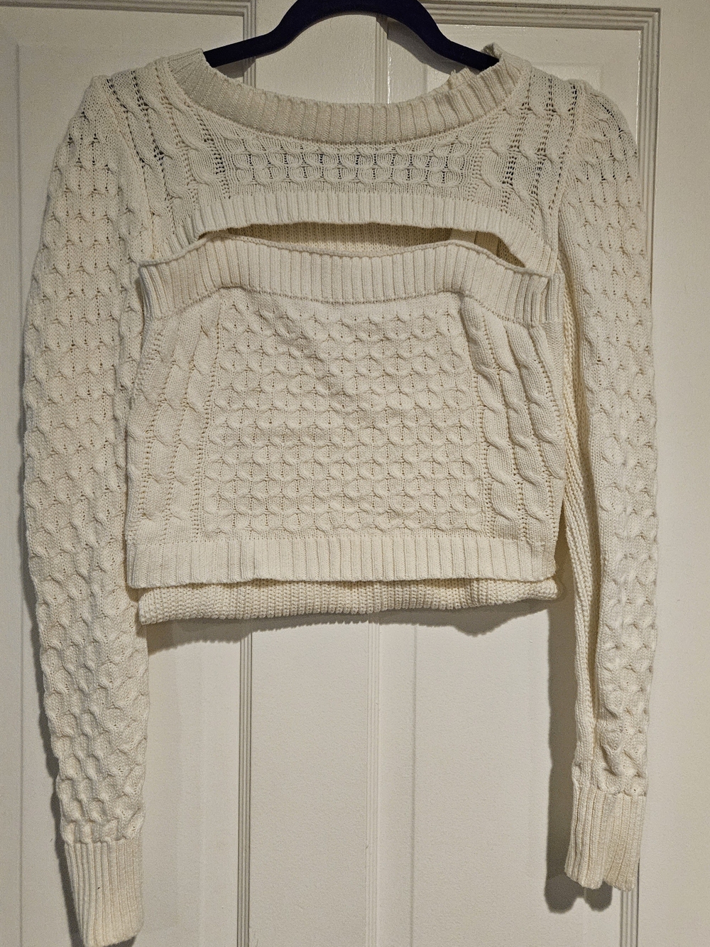 Charlize Cut-Out Sweater